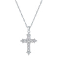 [Tonmkive Jewelry]Delicate Cross Shape Necklace