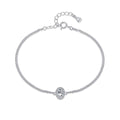 [Tonmkive Jewelry]Exquisite Oval Shape Bracelet